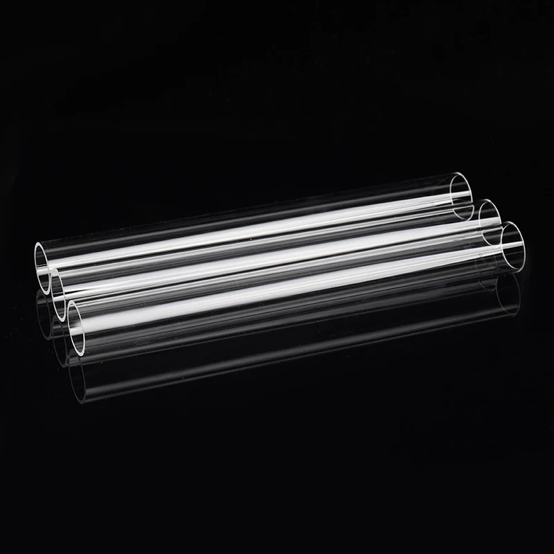 Manufacturers special design custom high temperature resistant transparent quartz test tube