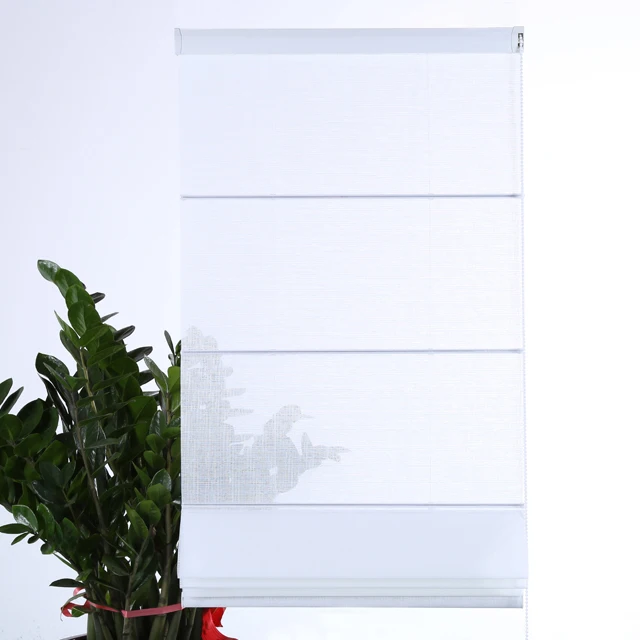 home decor blackout fabric curtain roman blind white  roman motorized shades