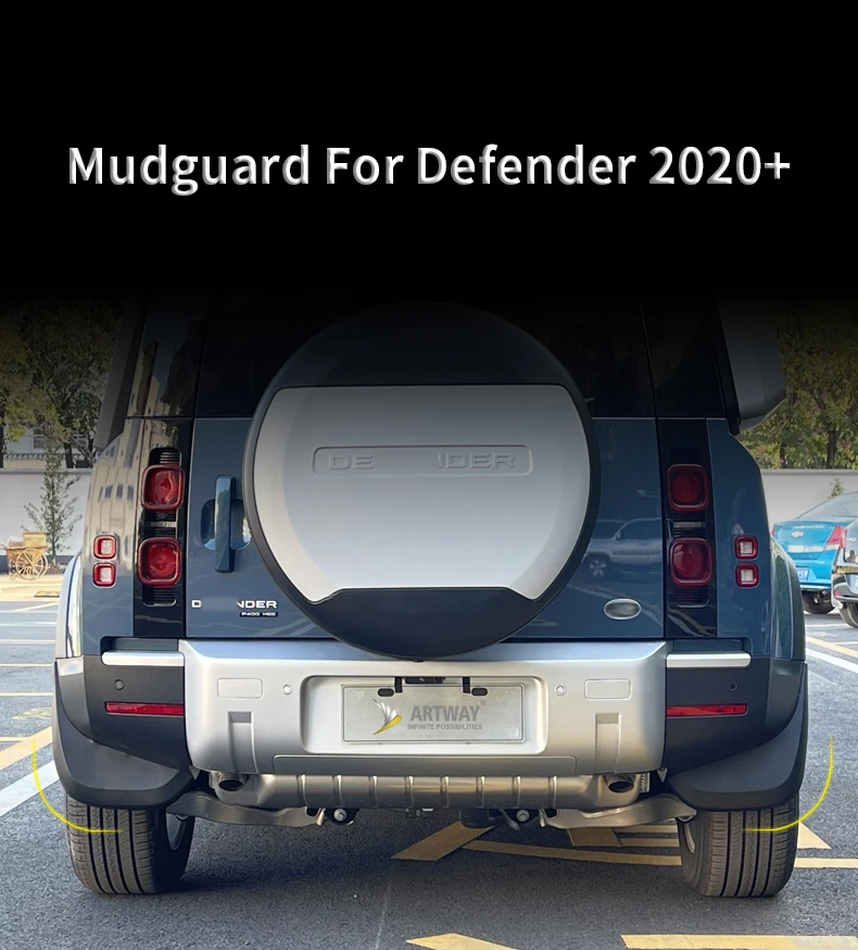 Universal Mud Guard New Defender L663 90 110 Custom Mud Flaps For Land Rover
