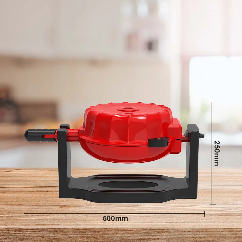 WINNING STAR  ST-9369 Toast Grill Nonstick Electric Coating Tube Cake Maker Machine Baking Muffin Rotated Bundt Cake Maker