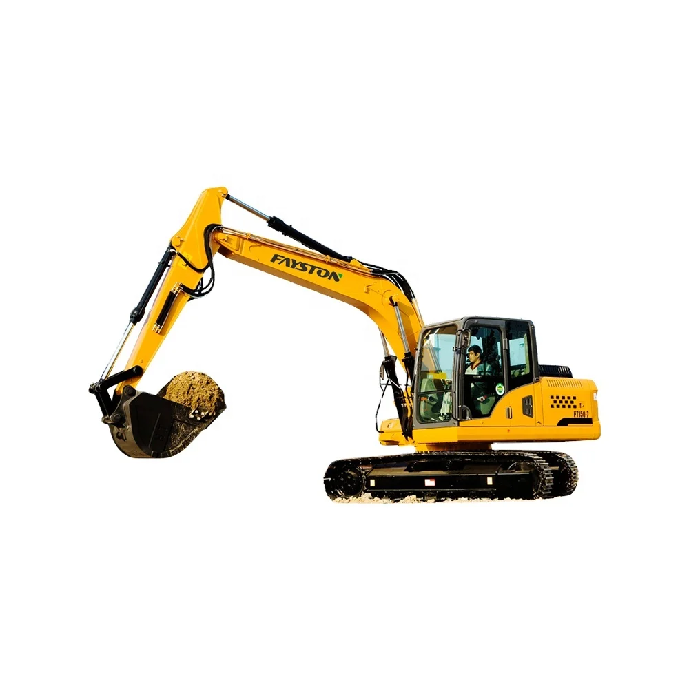 
15 ton China crawler excavator price of excavator with Cummins engine strong power 