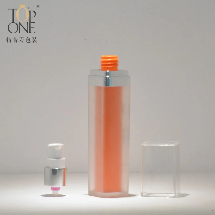 
Skin care products travel refillable essence water moisturizer face cream 30ml PMMA plastic acrylic bottle lotion pump 