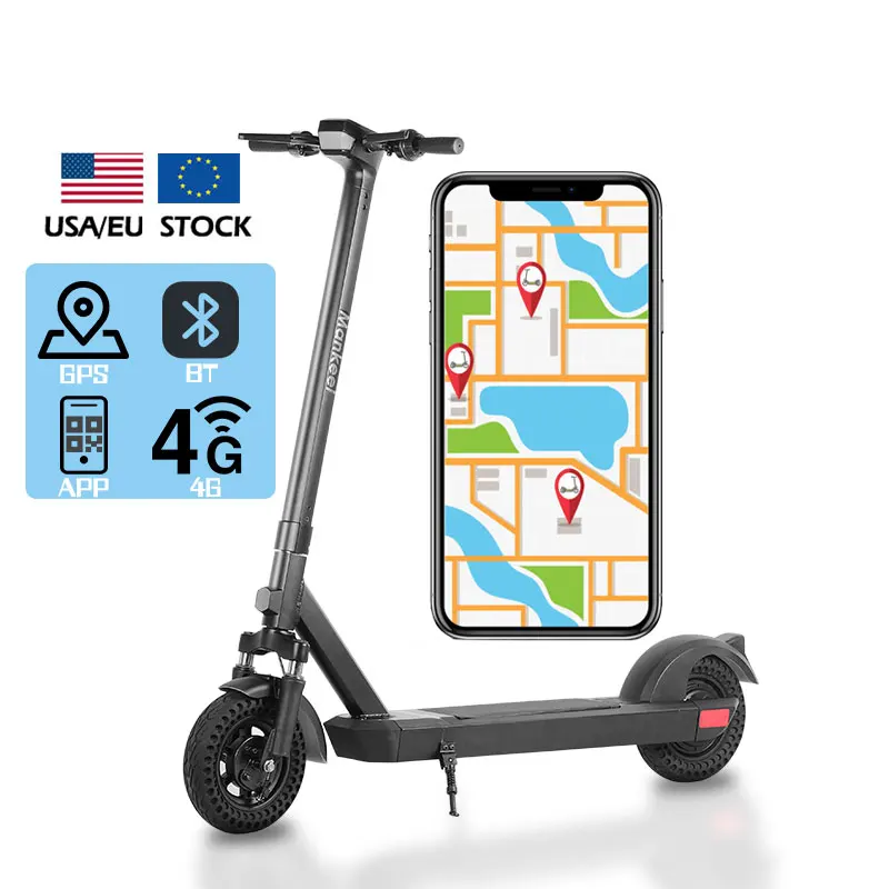 Mankeel Pioneer Shared 36V Electric Scooter Iot Rental 10 Inch Gps Electrische With Sharing System Kick E Sharing Scooter