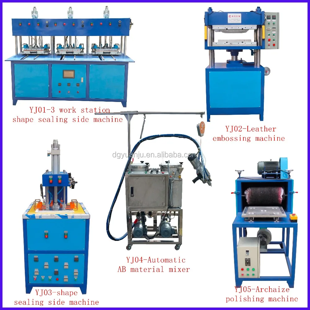 3D leather wall panel making machine