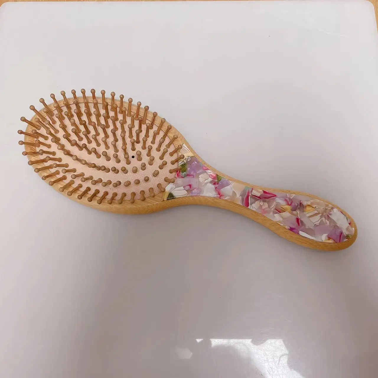 HONEY Custom acetate color  and logo massage air cushion combs brush