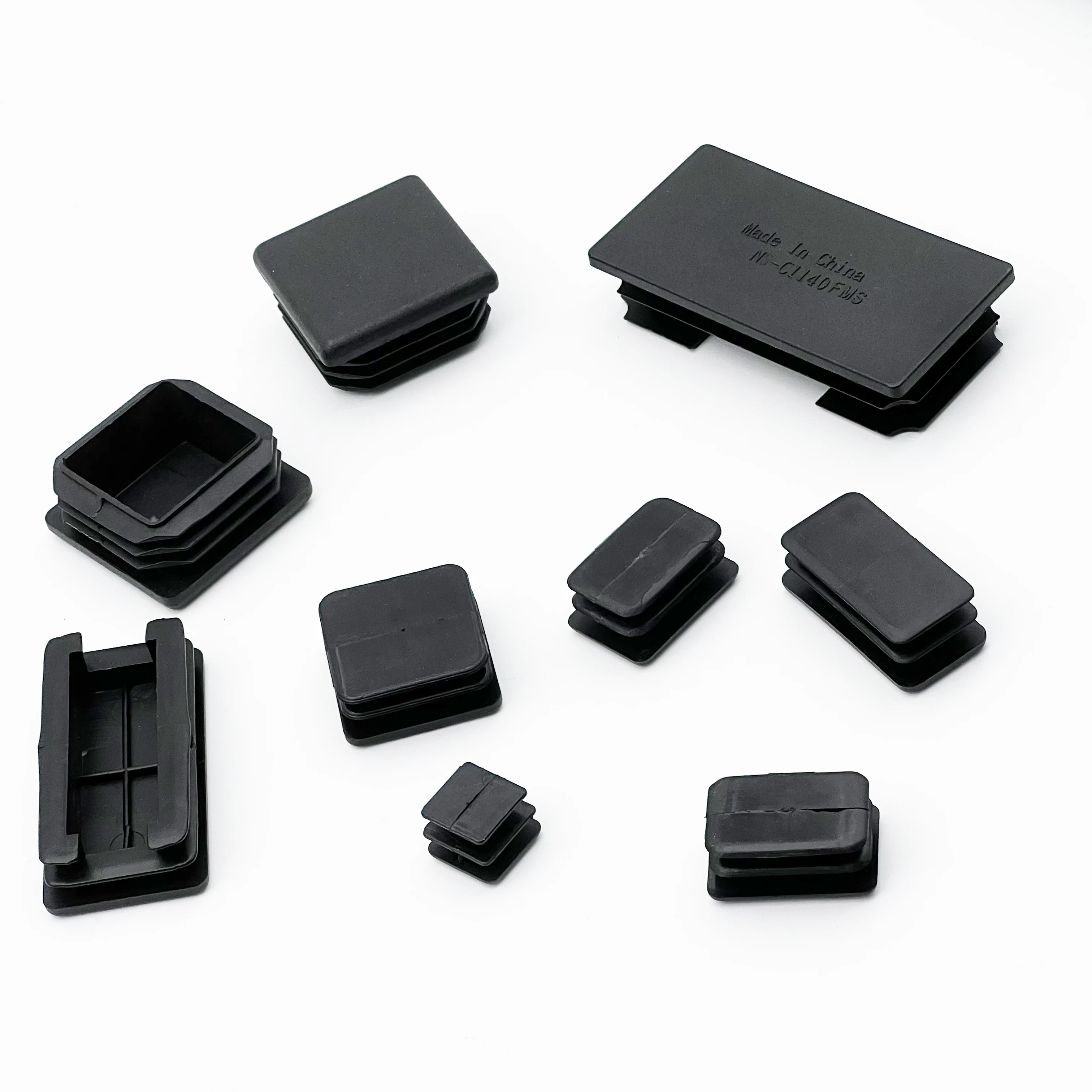 Plastic PE ABS PP Round Easy Disassemble Furniture Pipe Plug Plastic Pipe End Cap