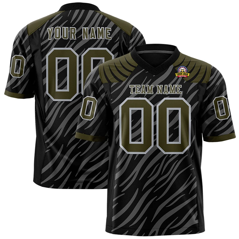 Wholesale Top Quality Embroidered American Football Wear Personalized Rugby Tracksuit Uniform for All Team