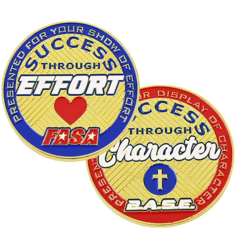 Изготовитель на заказ 3D золотая монета с гравировкой круглая металлическая эмаль сувенирная памятная Спортивная для рукоделия