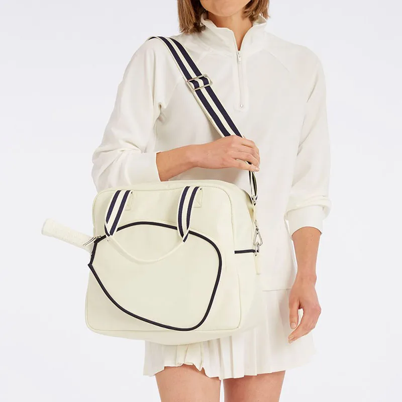 Women Professional Pickleball Bag Tote Sport Racquetball Bags Pickle Ball Sling Crossbody Racket Bag Custom Logo