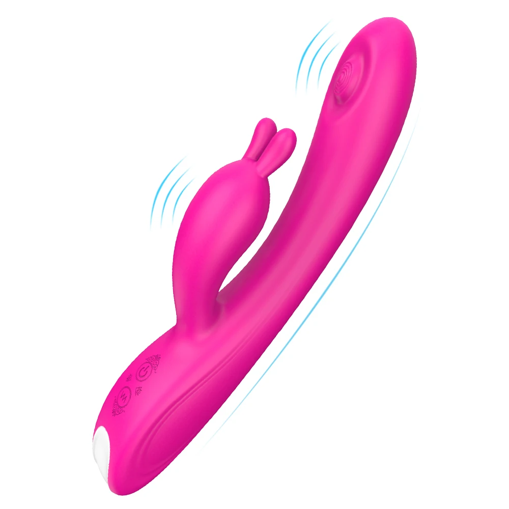 HM USB Rechargeable Waterproof Sex Toys G Spot Clitoris Rabbit Vibrator Women Vibrator dildo Vibrator For Women