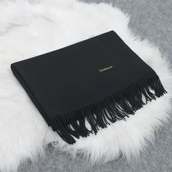 FIONA Custom Wholesale Cashmere Scarf Soft Hand Feel Scarves For Women And Men