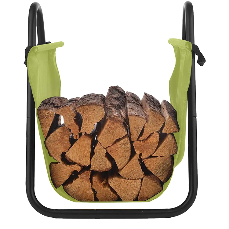 Индивидуальный прочный холщовый держатель для камина, съемное хранилище для помещений