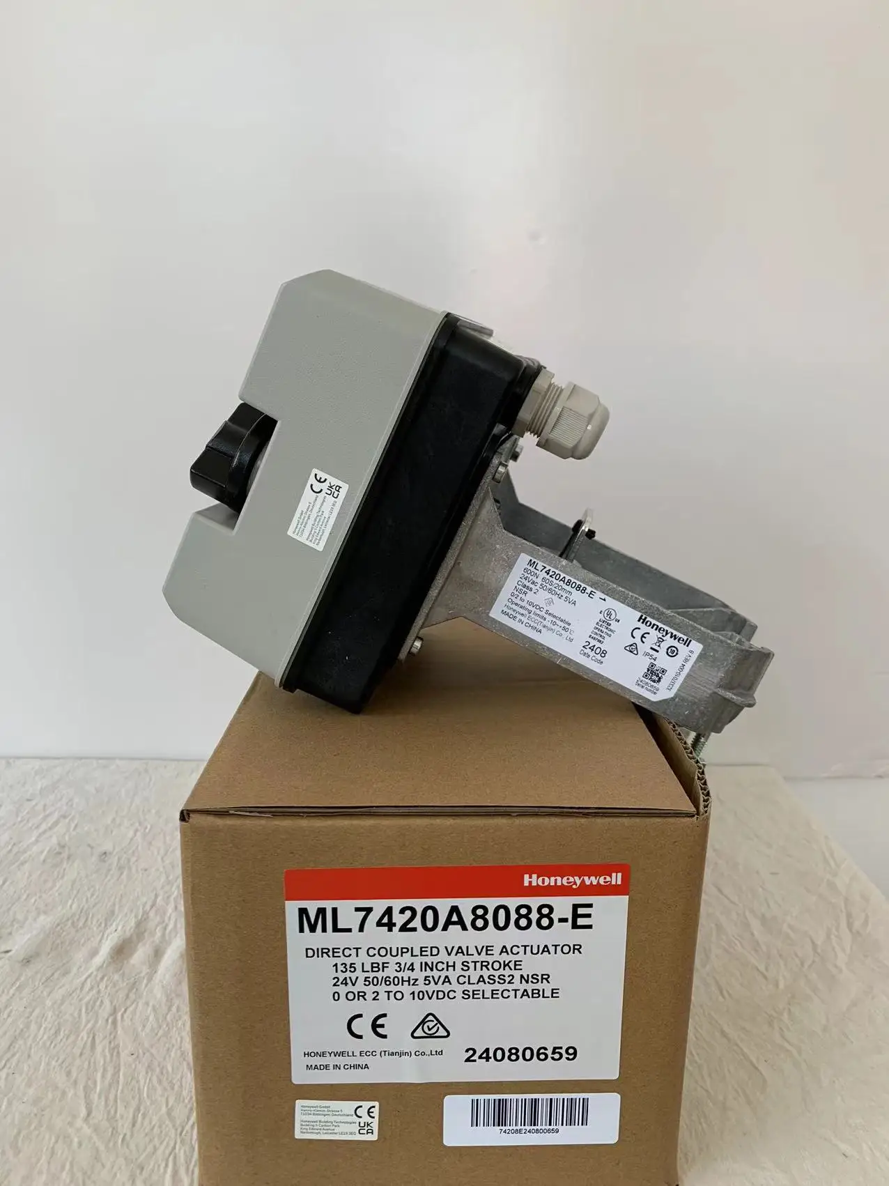 Honeywell ML7420A8088-E Электрический привод клапана 0-10 В 600N 20 мм фитинг клапан V5011P