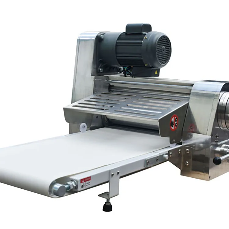 New Automatic Croissant Machine Laminator Dough Flatter Sheeter Bakeries Restaurants Nut Wheat Flour Milk Water Pizza