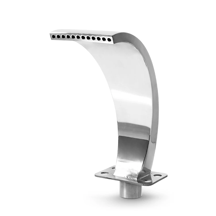 Swim Pool Massage Stainless Steel Waterfall Swimming Pool Spa Jet Nozzles Water Waterfall Fountain