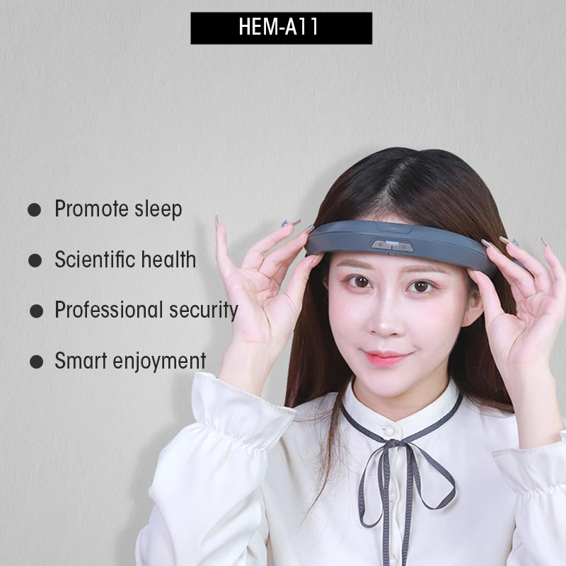 2024 New Deep Physiotherapy Electric Pulse Office Home Outdoor Multifunction Acupuncture Point Type Head Massager