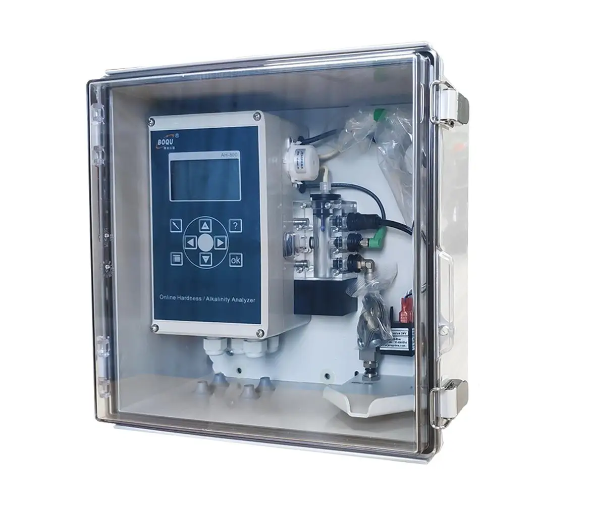 BOQU AH-800 Easy maintenance Online Water  hardness / alkali analyzer monitors Meter