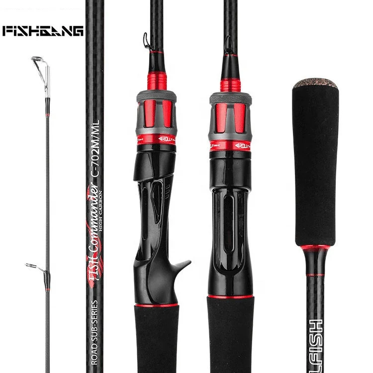 FISHGANG New 2 tips ML/M 1.68m 1.8m 2.1m 2.4m 2.7m Fishing Rod Manufacturer Ultra Light Fishing Rod Spinning Casting Rods