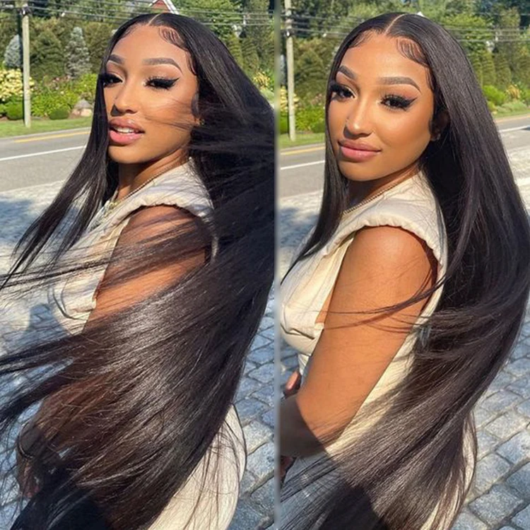 JP unprocessed 100% human hair full lace wig wholesale 50 inch bone straight vietnam human hair lace wigs for black women