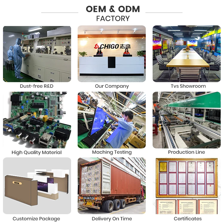 
CHIGO Factory 32 Inch Smart Android Led Television 32 LED Television Tv For Hotel 