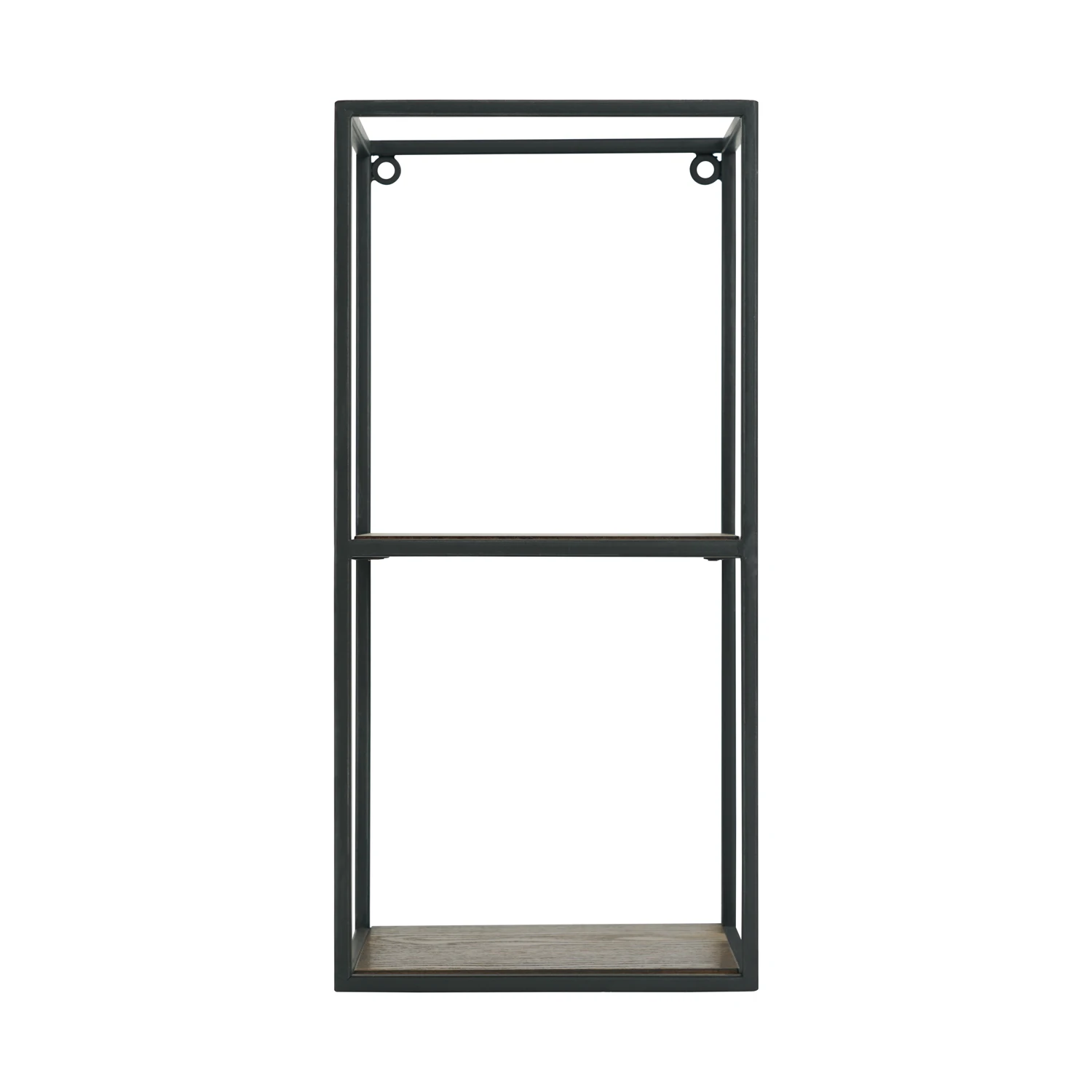 YUNFEI Wall wood double layer shelf - home decor shelf - modern shelf