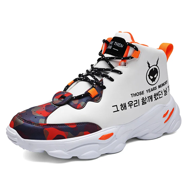Korean shoes  wholesale Mens footwear 2021 White running sports basketball shoes men luxury shoes