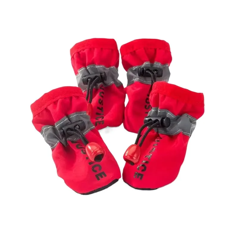 Breathable Waterproof Pet Dog Shoes with Soft Sole Manufacturer Letter Printing Dog Boots
