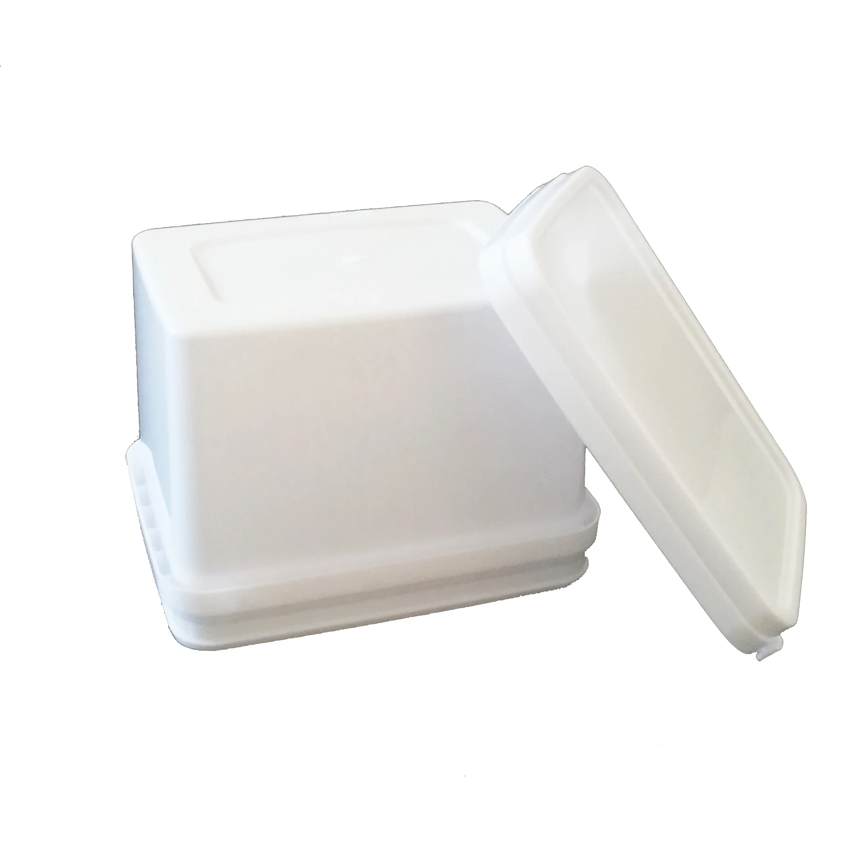 
1.5L 2L 3L 5L 10L 20L 25L Food Grade Square Plastic Buckets With Lids 10L White Rectangle Plastic Buckets With Lid 