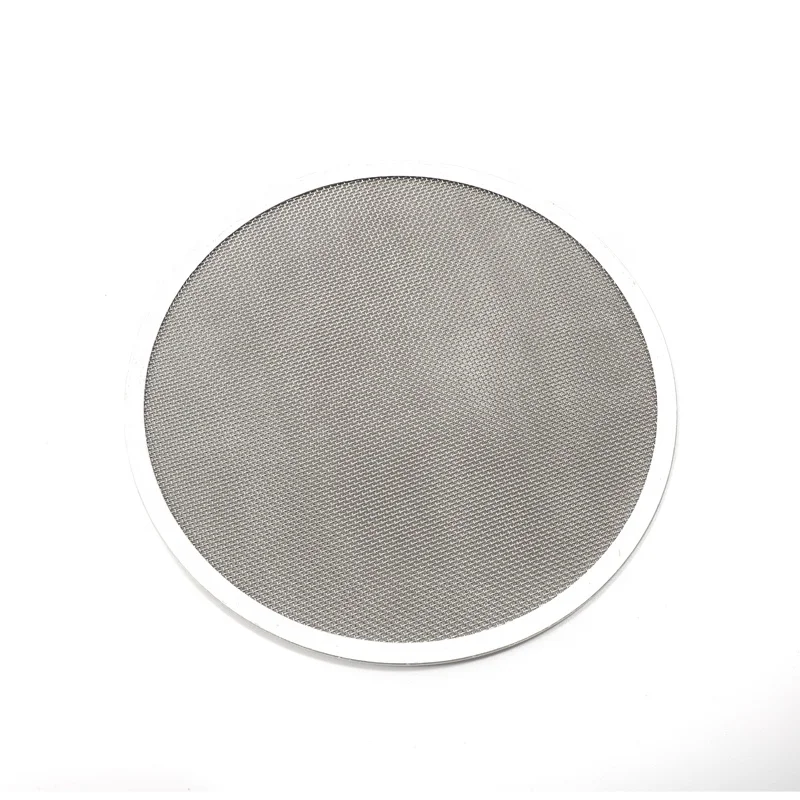 High quality stainless steel rimmed multi-layer screen wire mesh metal filter screen discs for extruder plastic mach