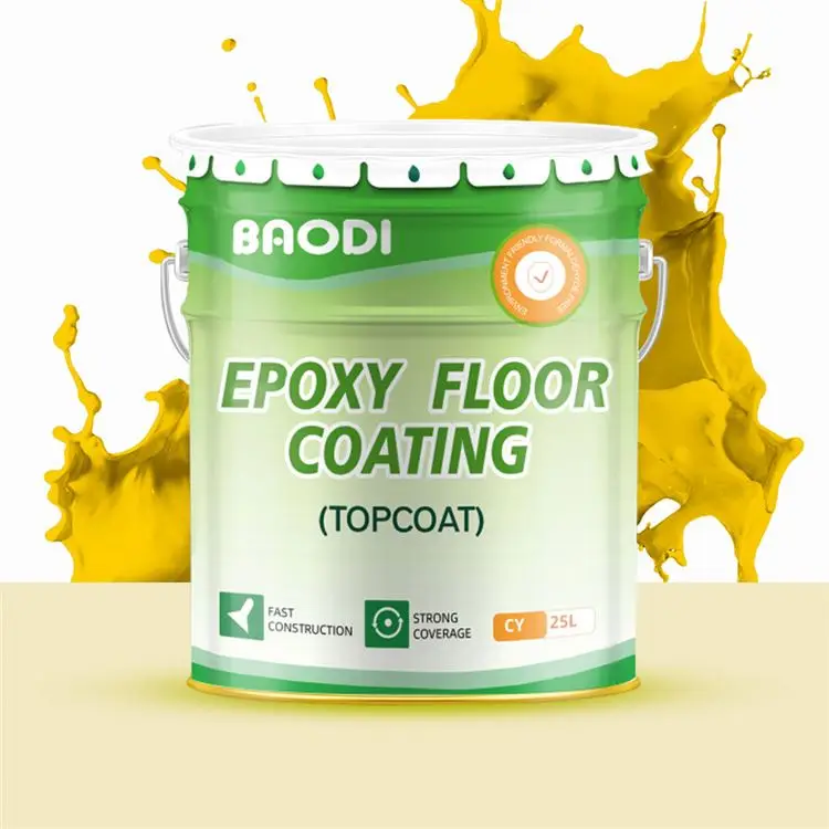 Белая эпоксидная краска, верхнее покрытие, промышленная напольная краска
