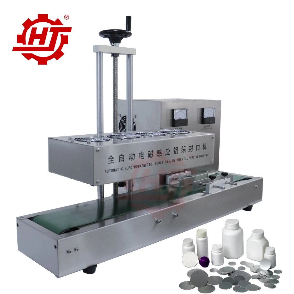 JS-M4 Automatic Induction Sealing Machine Aluminum Foil Heat Sealing Machine Packaging Machine for Plastic Glass Bottle