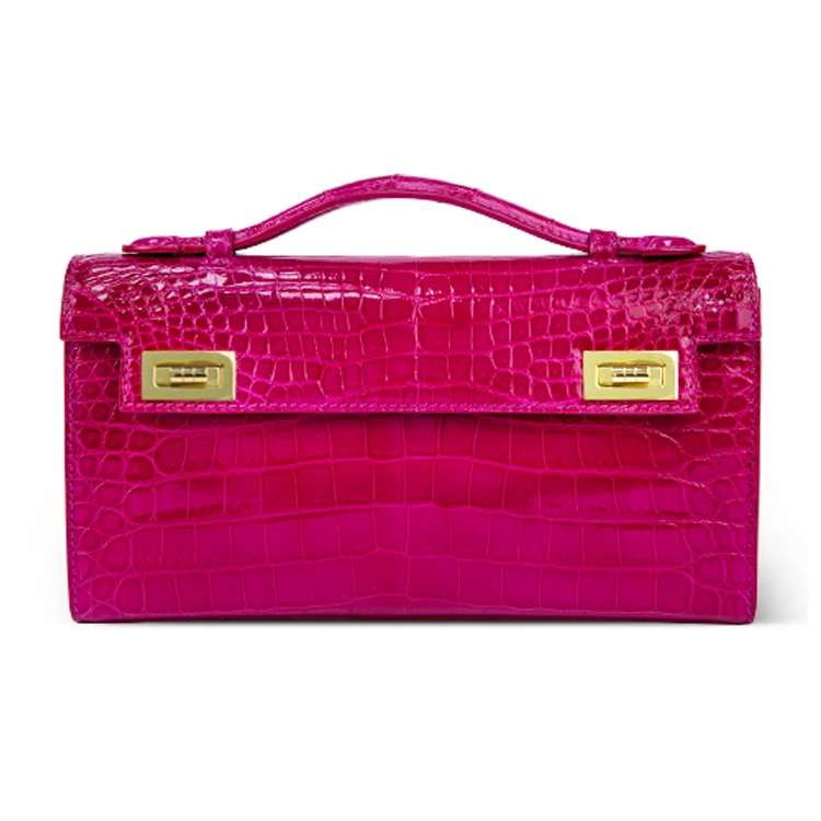 Модный дизайн высокого качества натуральная крокодиловая кожа женская сумочка сумка поставщик оптом из Китая