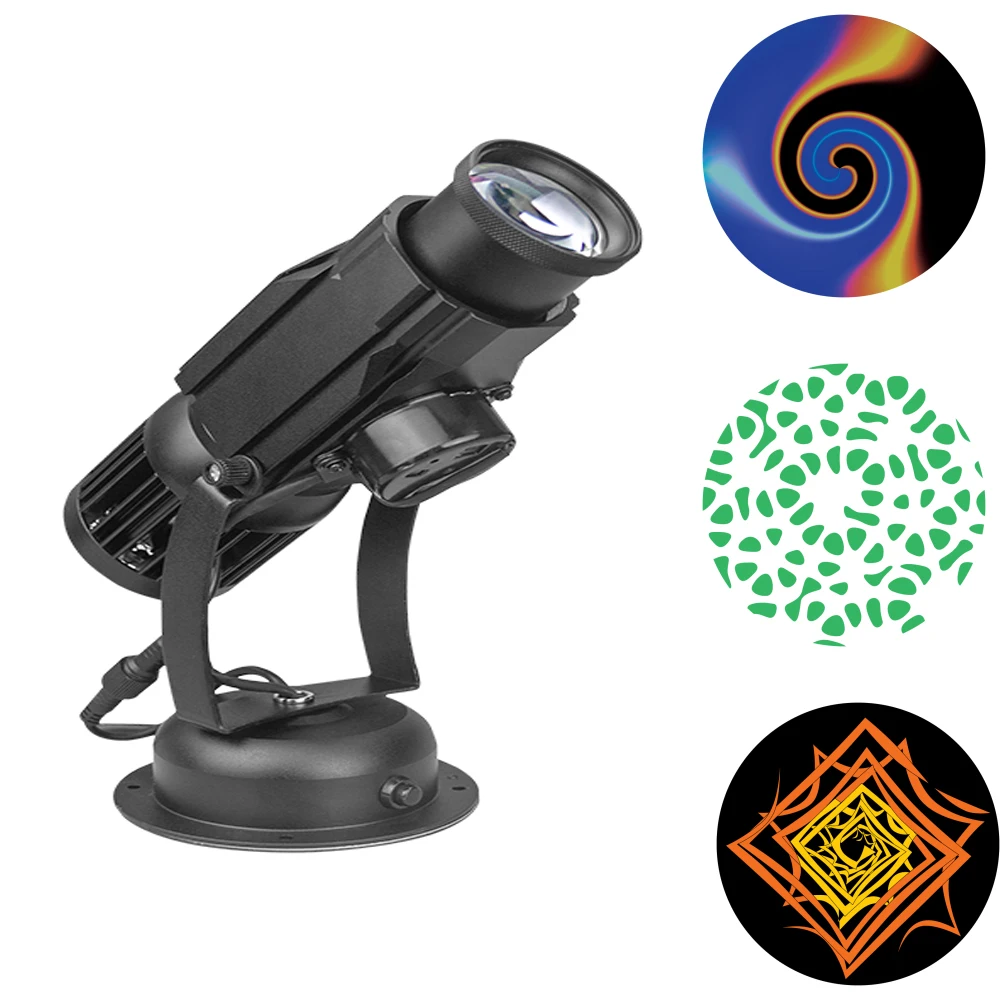 12w to 50w DC mini gobo projector 12v gobo projector