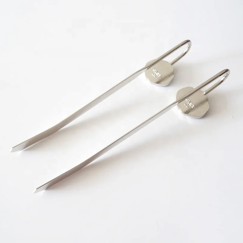 Factory Swan Neck Bookmark Business Gift Metal Soft Enamel 3D Custom Bookmark for Book