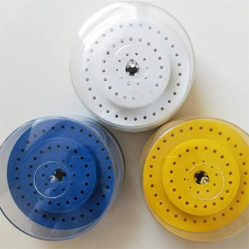 60 Holes Plastic Dental Disinfection Bur Box/Dental Burs Holder for Dental
