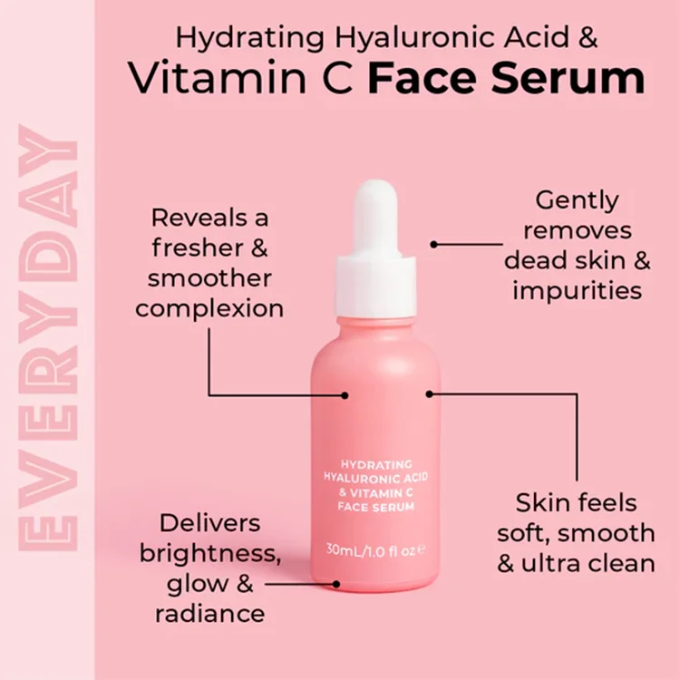 Moisturizing Hyaluronic Acid essence stock solution skin care moisturizing brightening Vitamin c Hyaluronic Acid Serum