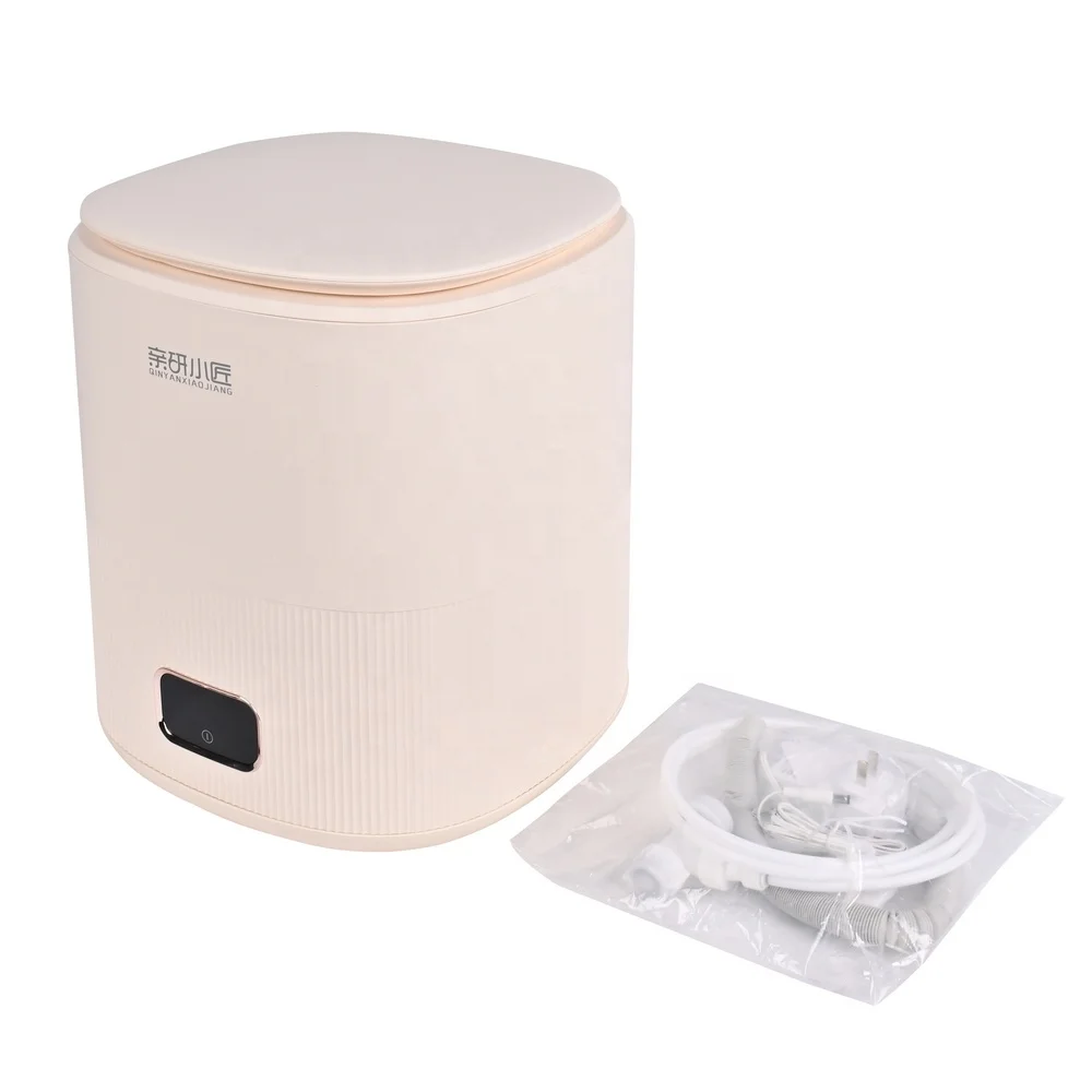 Wholesale Fully Automatic Rotating Portable Small Foldable Washing Machine and Dryer Folding Mini Washer for Baby Clothes
