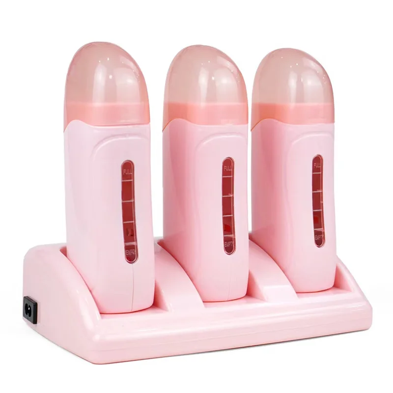 Professional Single-Seat Double-Body Depilator Wax Heater Hair Removal Beauty Handheld Epilator Rod Unhairinuring Machine Eye