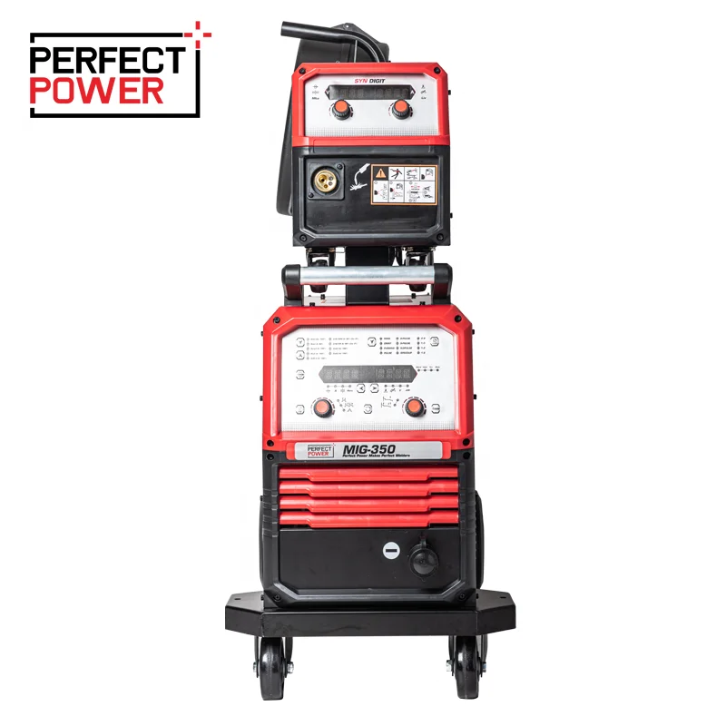 Инверторный Сварочный аппарат MIG IGBT PerfectPower MIG-350 сверхмощный сварочный цифровое управление импульсное сварочное