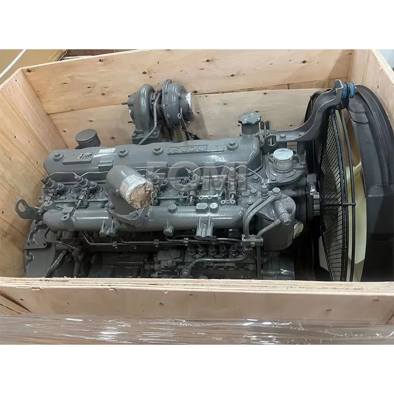For Isuzu 6BG1-XABFA-05-C2 6BG1TRP-03 Engine Assembly 113.2KW 2100RPM Diesel 6BG1 Used Engine Motor Sale
