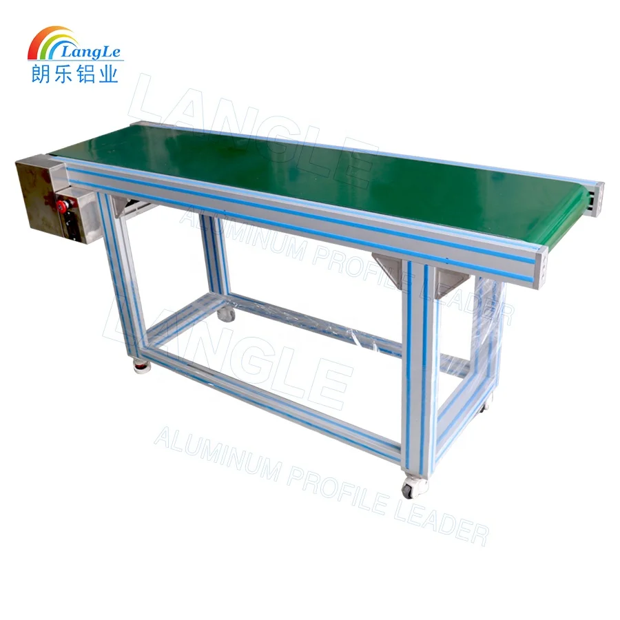 Factory Price Conveyor Manufacturing System Warehouse Belting Conveyor PVC Belt Table Production Line