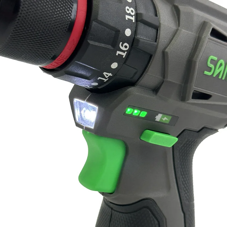 OEM Brushless impact  drill  16V 13mm chuck electric screwdriver tool bag diamond drilling machine screwdriver drilling machine