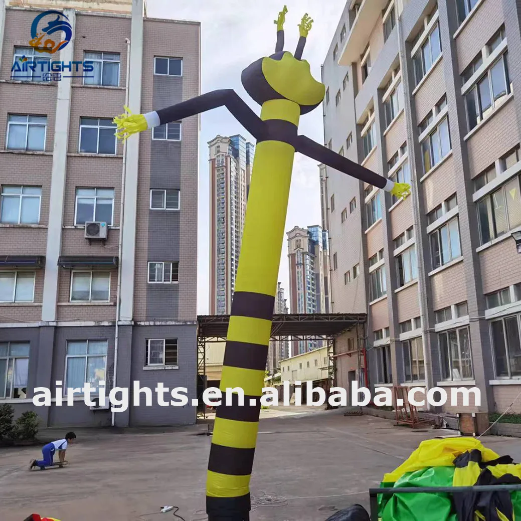 Outdoor decoration advertising inflatable dancing bee air dancer