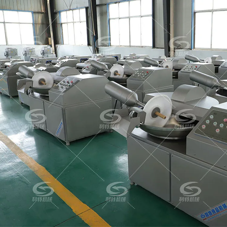 Multi Function Meat Mixer Daging Vacuum Bowl Cutter 4 Blade Trade On Hot Sale