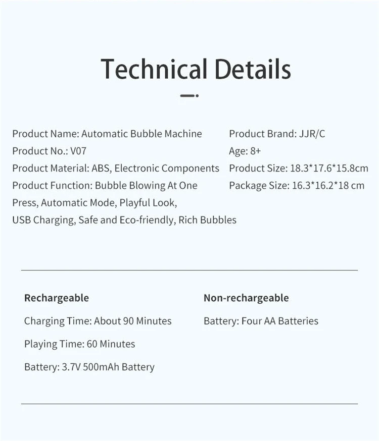 small bubble machine