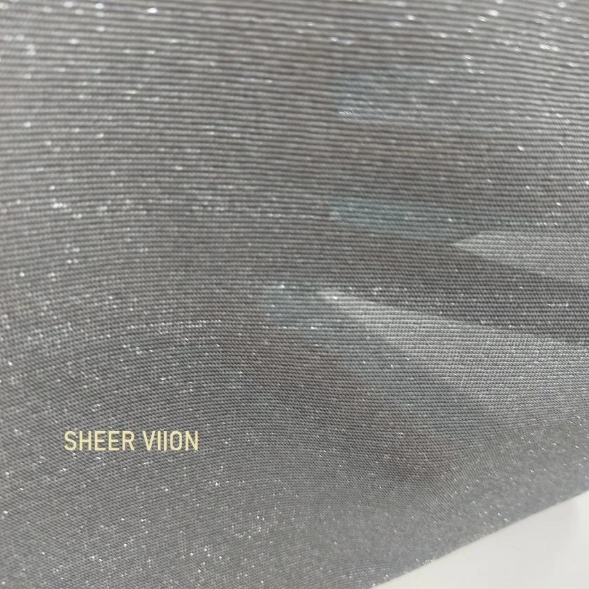 Lurex jersey yarn dye knit fabric shiny soft sheer for garment #SP-8545