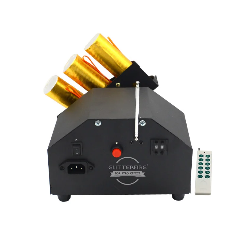 Wireless Remote Control Swing Moving Head Cold Fountain Fireworks Ignition System Cold Flame Fireworks Pyro Wedding Machine