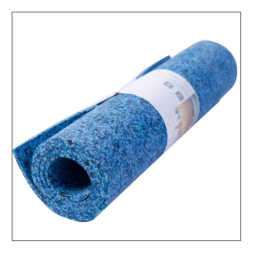 Высококачественное необработанное резиновое напольное покрытие для спортзала по низкой цене