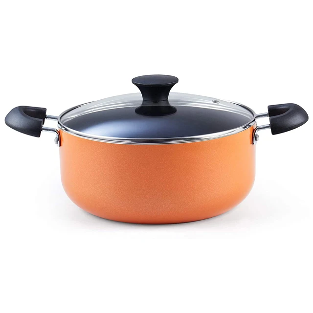 Guaranteed Quality Proper Price Aluminum forged casserole pots non stick soup & stock casserole pots set
