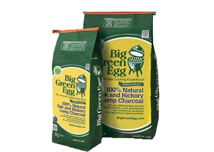 
BBQ charcoal yellow paper bags packaging wholesale hot seal sewing mouth Pantone color card Square bottom M- folded 